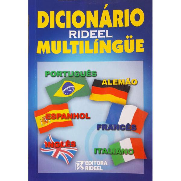 Imagem de Livro Dicionário Multilíngue 6 Idiomas Rideel