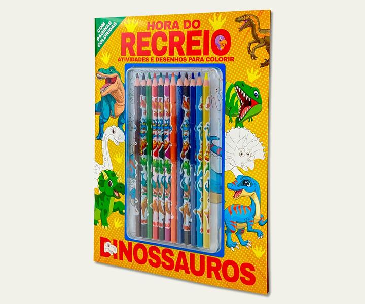 Imagem de Livro - Dinossauros Hora do Recreio