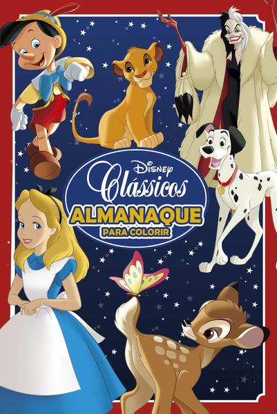 Imagem de Livro - Disney Clássicos Almanaque para Colorir