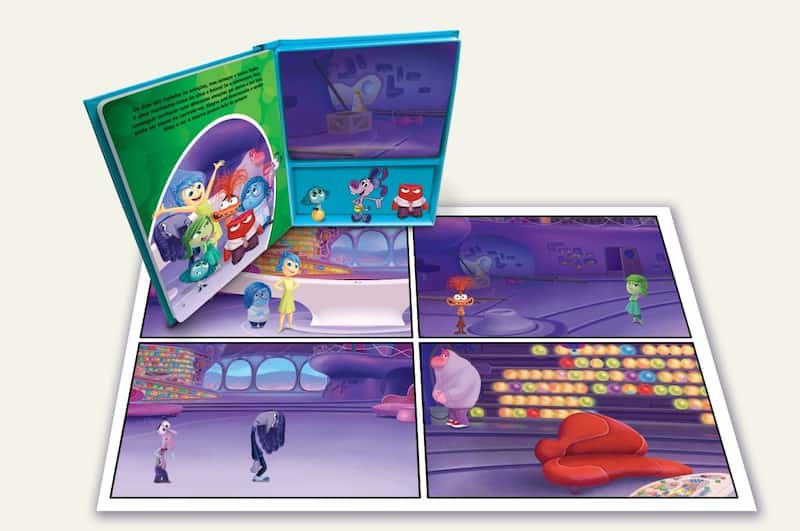 Creative Memories ウルトラバイオレット　2冊 Livro - Divertida Mente 2 - Novas Emoções - Livros de Literatura