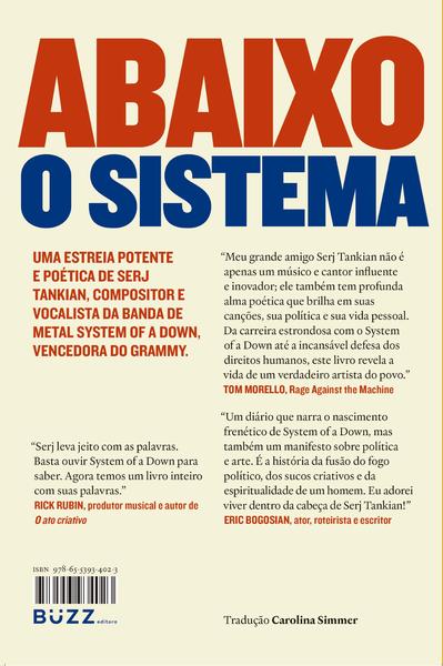 Livro - Down with the System Imagem de Livro - Down with the System