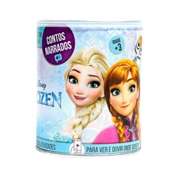 Imagem de Livro Educacional na Latinha Contos Narrados Disney Frozen