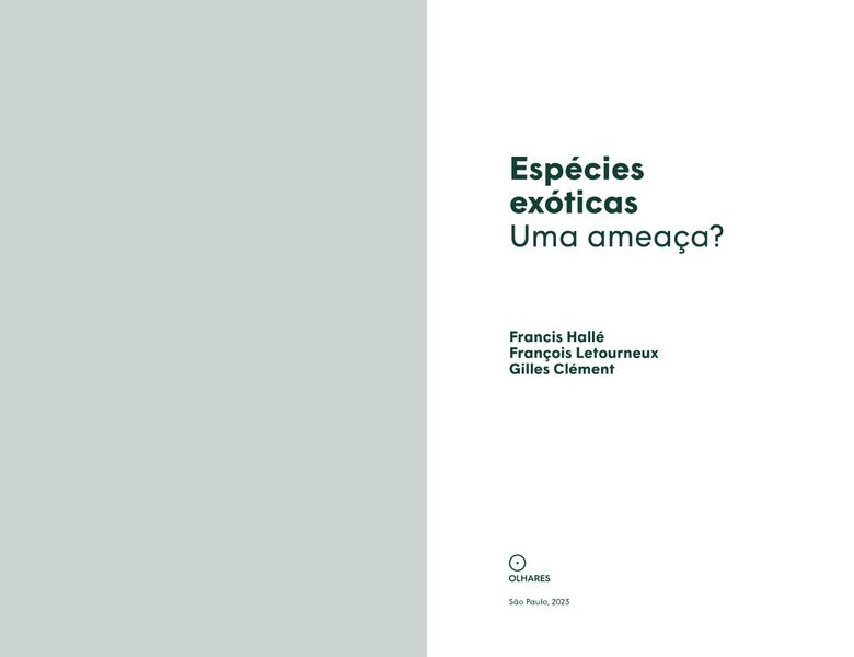 Imagem de Livro - Espécies exóticas