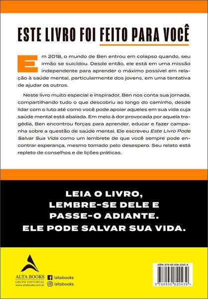 Imagem de Livro - Este livro pode salvar sua vida