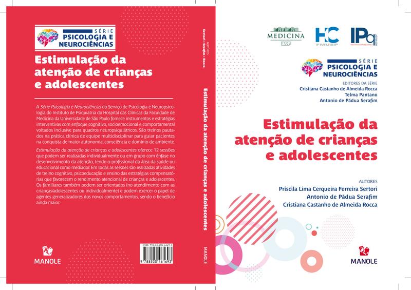 Imagem de Livro - Estimulação da atenção de crianças e Adolescentes