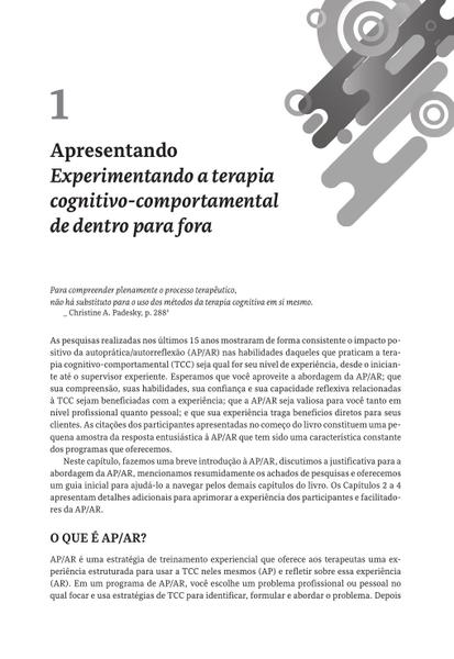 Imagem de Livro - Experimentando a Terapia Cognitivo-comportamental de Dentro para Fora