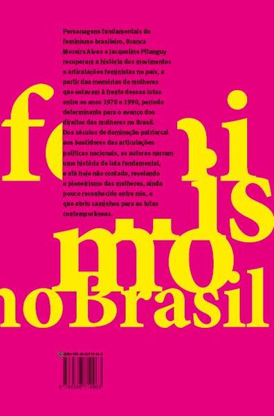 Imagem de Livro - Feminismo no Brasil