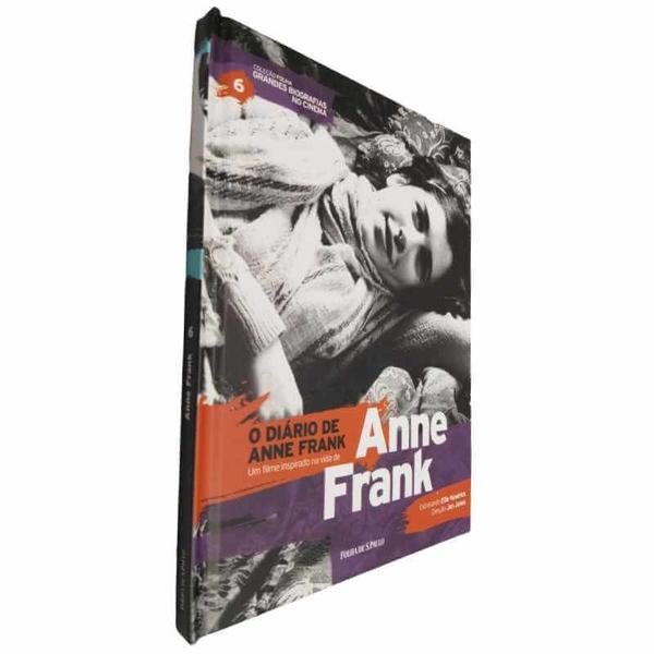 Imagem de Livro Físico Com DVD Coleção Folha Grandes Biografias no Cinema V. 6 O Diário de Anne Frank - Publifolha