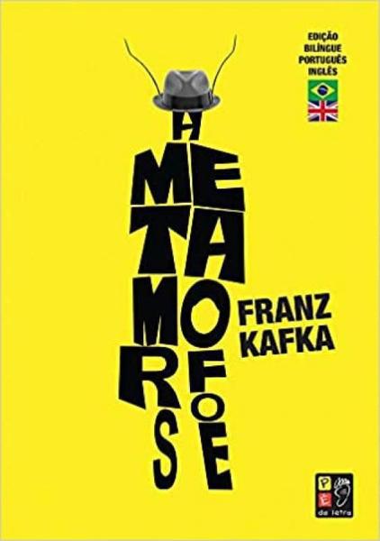 Imagem de Livro Físico Edição Bilíngue A Metamorfose Franz Kafka PdL - Editora Pé da Letra