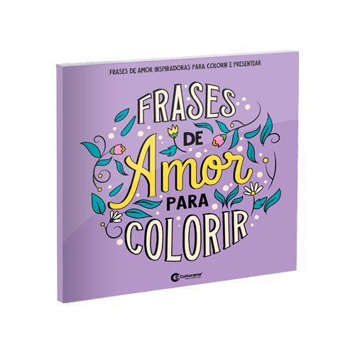 Imagem de Livro frases de amor para colorir - lettering para colorir