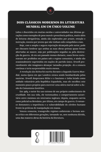 Livro - George Orwell: 1984 + A revolução dos bichos Imagem de Livro - George Orwell: 1984 + A revolução dos bichos