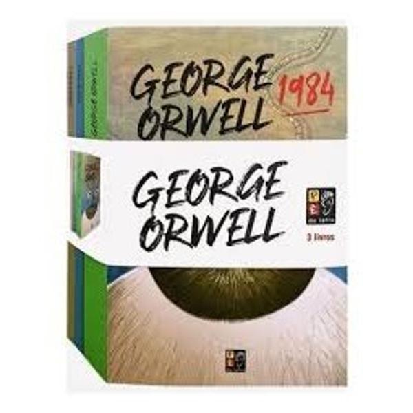 Livro George Orwell - Coleção 3 Livros (1984- Revolução dos Bichos- Ensaios - Pé da Letra Imagem de Livro George Orwell - Coleção 3 Livros (1984- Revolução dos Bichos- Ensaios