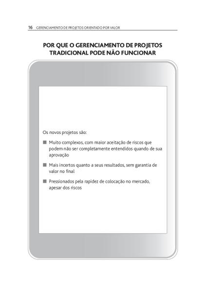 Imagem de Livro - Gerenciamento de Projetos Orientado por Valor