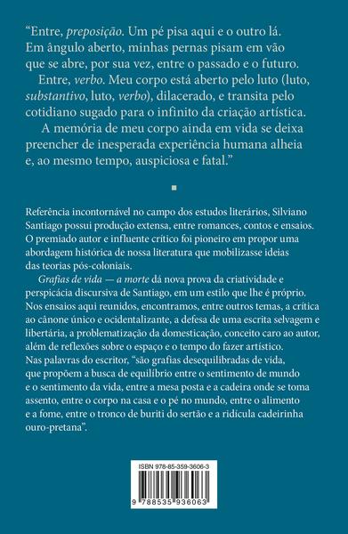 Imagem de Livro - Grafias de vida — a morte