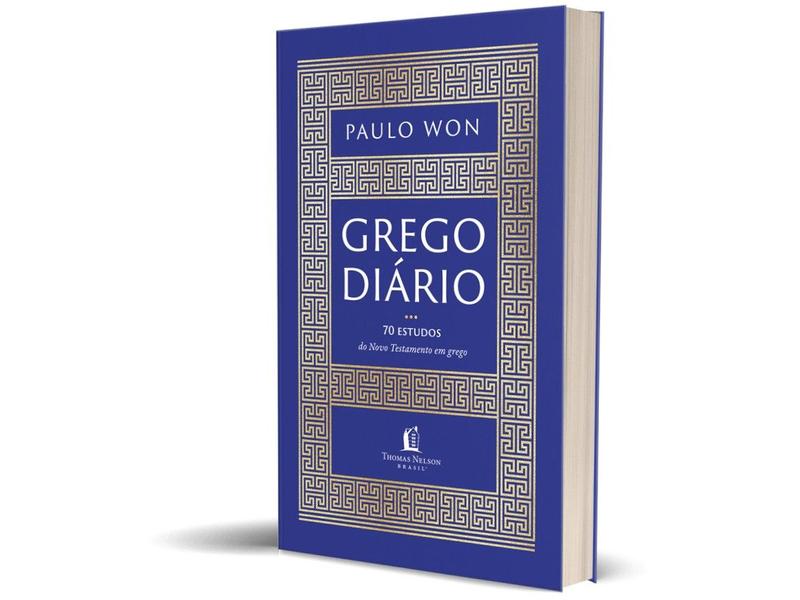 Livro Grego Diário Paulo Won Imagem de Livro Grego Diário Paulo Won