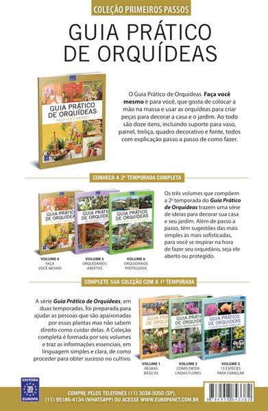 Livro - Guia Prático de Orquídeas 4 - Faça Você Mesmo Imagem de Livro - Guia Prático de Orquídeas 4 - Faça Você Mesmo
