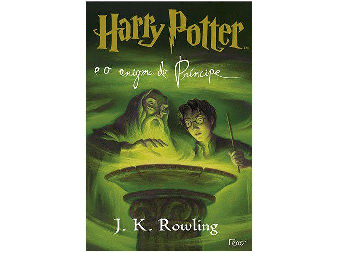 Livro Harry Potter e o Enigma do Príncipe J.K. Rowling Livro Harry Potter e o Enigma do Príncipe J.K. Rowling