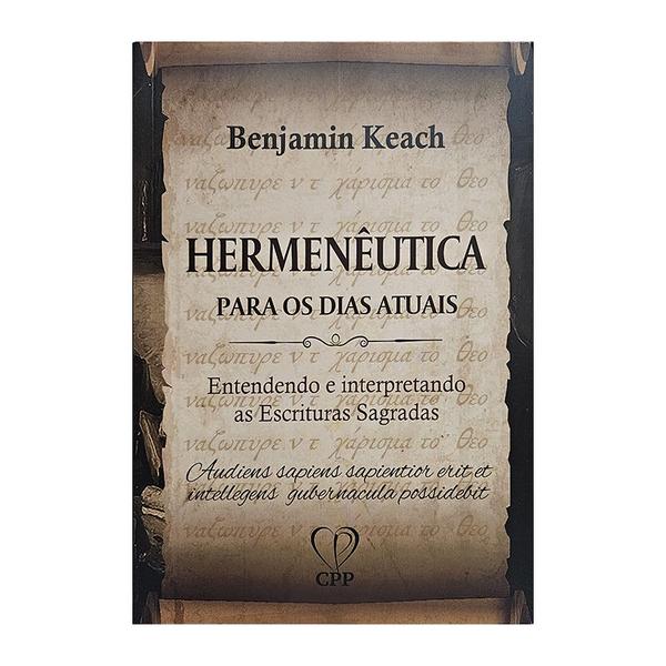 Imagem de Livro - Hermenêutica para os dias atuais