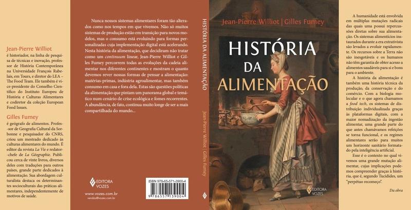 Imagem de Livro - História da alimentação