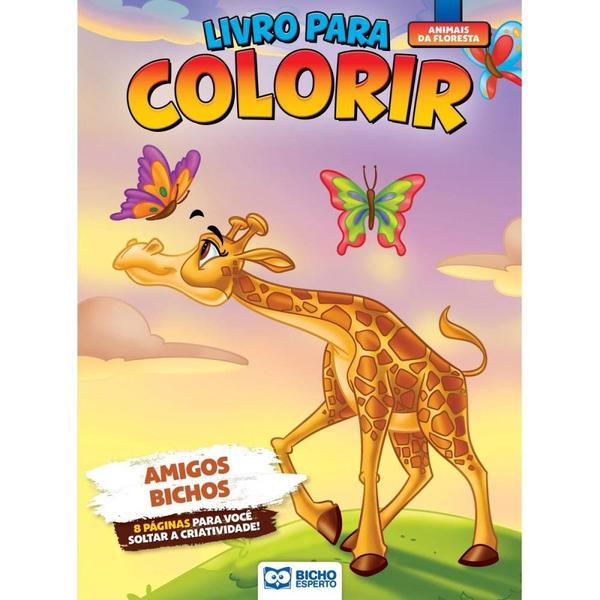 Imagem de Livro Infantil Colorir Animais da Floresta 4 Titulos