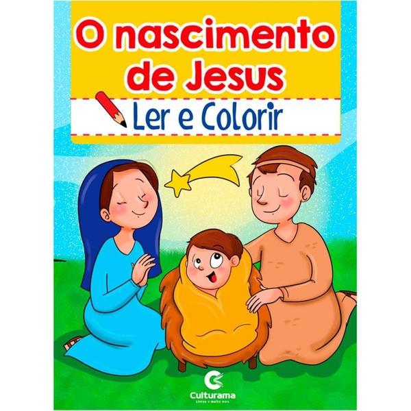 Imagem de Livro Infantil Colorir Historias Biblicas LER e Color