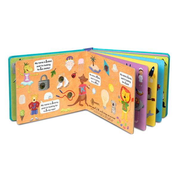 Imagem de Livro Infantil Melissa & Doug - Poke-a-Dot: Um 'Alfabeto Eye Spy' (Livro de Bordas com Botões)