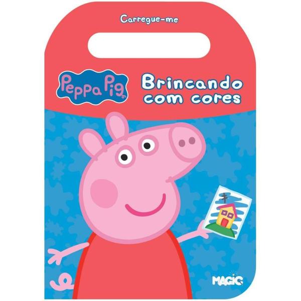 Imagem de Livro Infantil para Colorir Peppa PIG - CARREGUE-ME - 32 Páginas