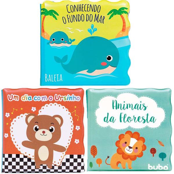 Imagem de Livro Infantil Para Hora Do Banho Bebê À Prova Dágua Buba