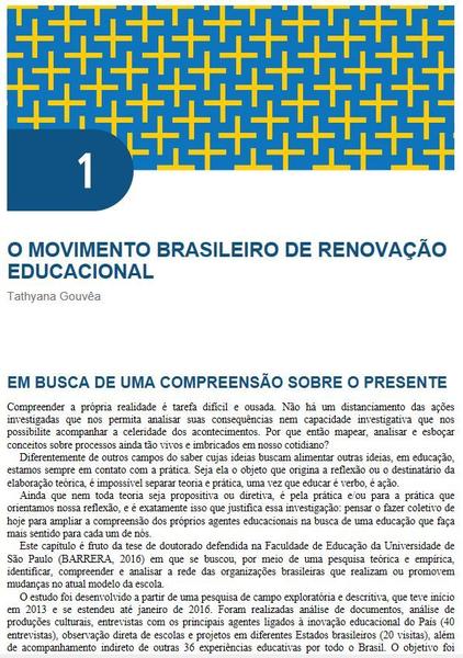 Imagem de Livro - Inovações Radicais na Educação Brasileira