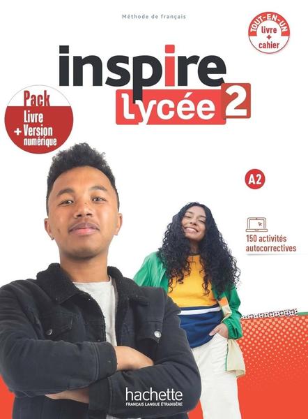 Imagem de Livro - Inspire lycee 2 (a2) - pack livre de l´eleve + cahier d´activites + version numerique