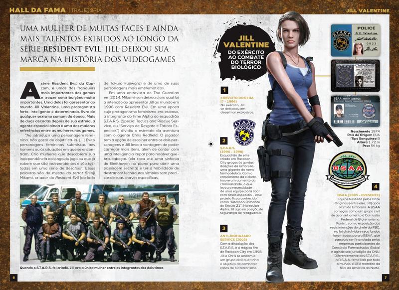 Livro - Jill Valentine - Coleção Old!Gamer Hall da Fama Imagem de Livro - Jill Valentine - Coleção Old!Gamer Hall da Fama