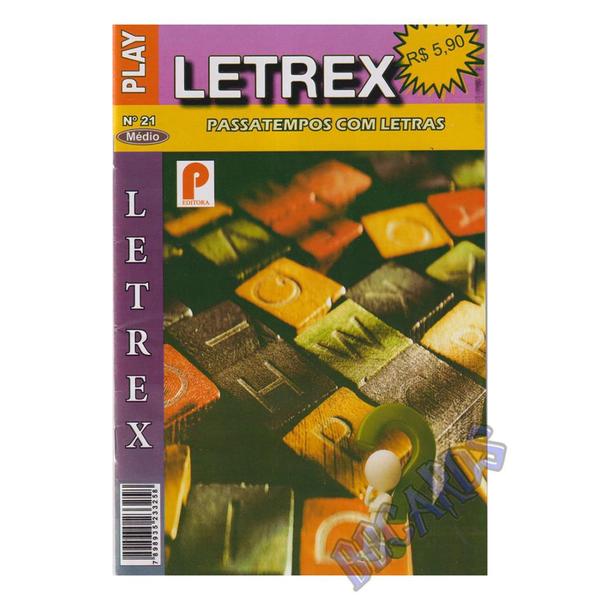 Imagem de Livro Jogos de Passatempos Com Letras Letrex Letrix Exatas