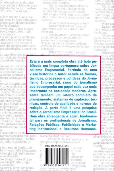 Imagem de Livro - Jornalismo empresarial