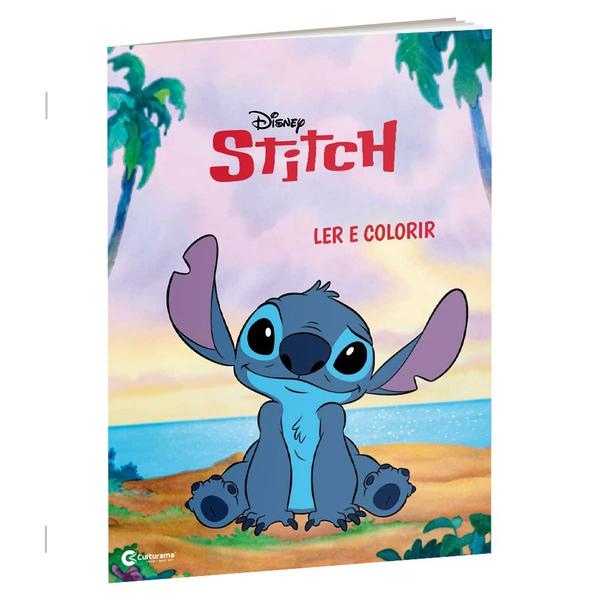 Imagem de Livro - Ler e Colorir Stitch