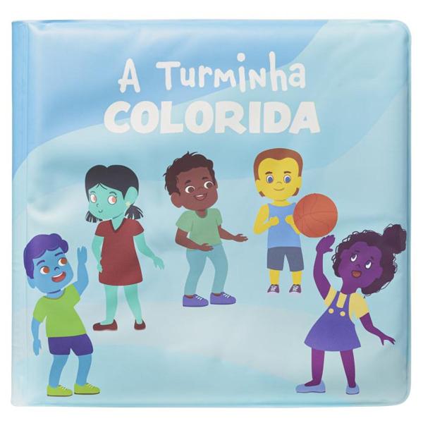 Imagem de Livro Livrinho Educativo Historinha Desenho Para Banho Criança Infantil Bebe Muda Cor na Agua Flutua Cores Vibrantes Multikids Baby