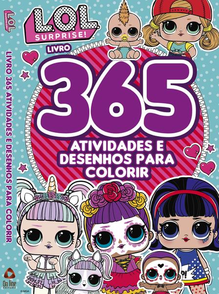 Imagem de Livro - LOL Surprise - Livro 365 Atividades e Desenhos para Colorir