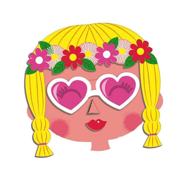 Livro magnetico crazy faces maped Imagem de Livro magnetico crazy faces maped