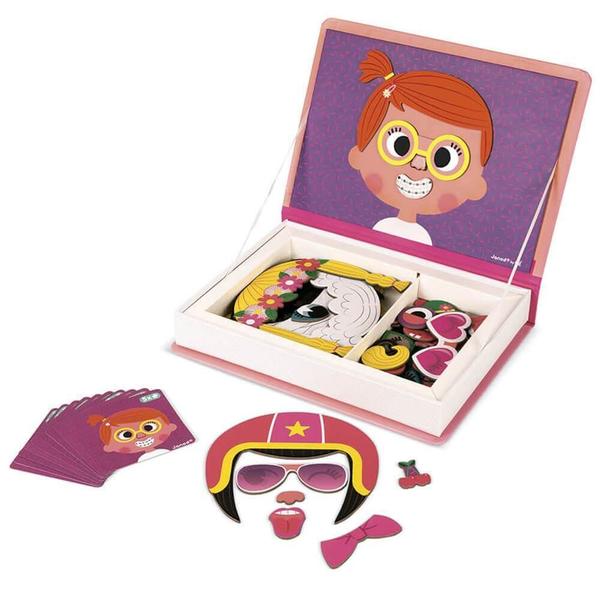 Livro magnetico crazy faces maped Imagem de Livro magnetico crazy faces maped