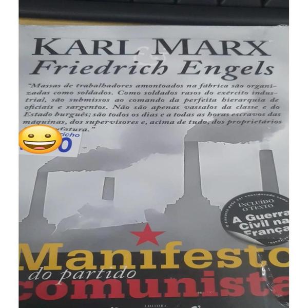 Imagem de Livro Manifesto Do Partido Comunista - Karl Marx