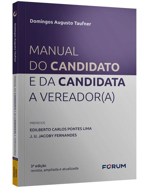 Imagem de Livro - Manual do Candidato e da Candidata a Vereador(A)
