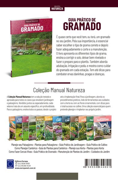 Imagem de Livro - Manual Natureza - Volume 10: Guia Prático de Gramado