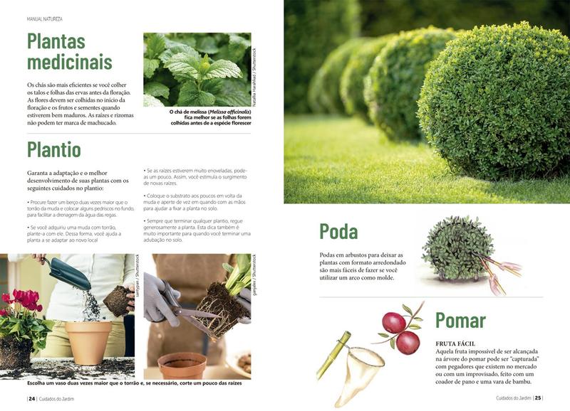 Imagem de Livro - Manual Natureza - Volume 12: Cuidados do Jardim