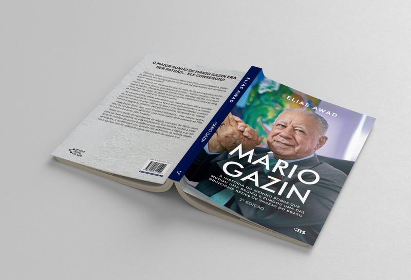 Imagem de Livro - MÁRIO GAZIN: a história do menino pobre que mudou uma região e fundou uma das principais redes de varejo do Brasil