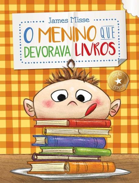 Livro - Menino Que Devorava Livros, O - PE DA LETRA Imagem de Livro - Menino Que Devorava Livros, O