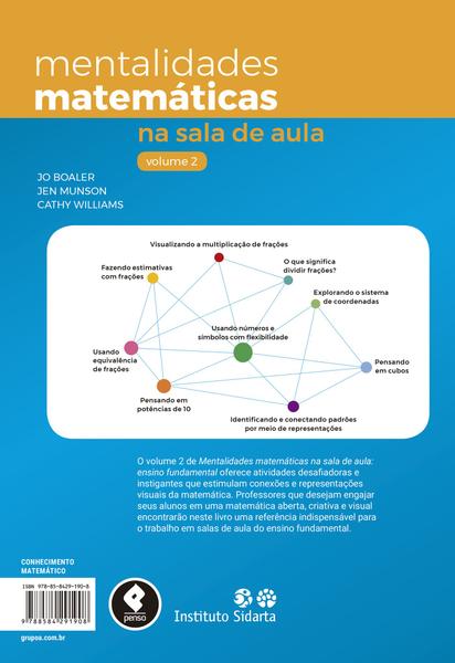 Imagem de Livro - Mentalidades Matemáticas na Sala de Aula