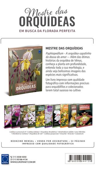 Livro - Mestre das Orquídeas - Volume 11: Paphiopedilum Imagem de Livro - Mestre das Orquídeas - Volume 11: Paphiopedilum