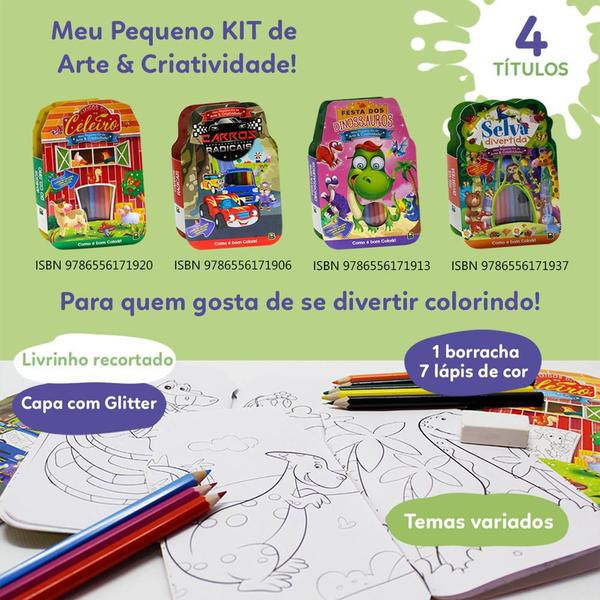 Imagem de Livro - Meu Pequeno Kit de Arte & Criatividade! Amigos do Celeiro