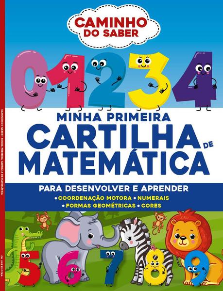 Imagem de Livro Minha Primeira Cartilha de Matemática