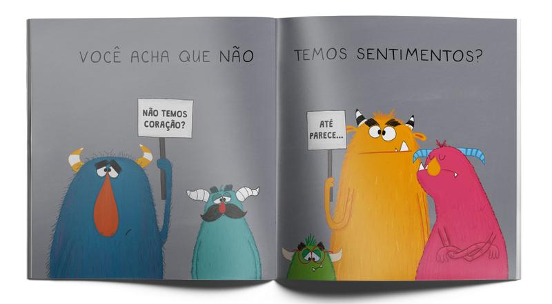 Imagem de Livro - Monstros também têm sentimentos