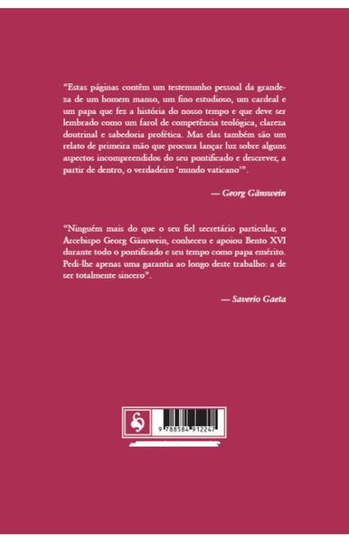 Imagem de Livro Nada além da verdade : Minha vida ao lado de Bento XVI - Georg Gänswein e Saverio Gaeta - Ecclesiae